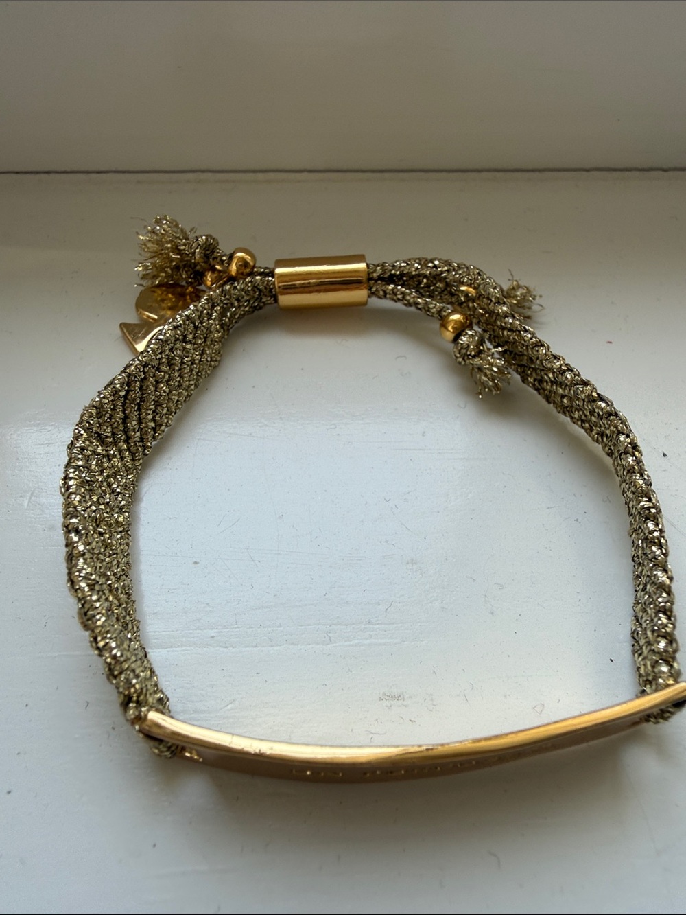 Kate Spade friendship bracelet